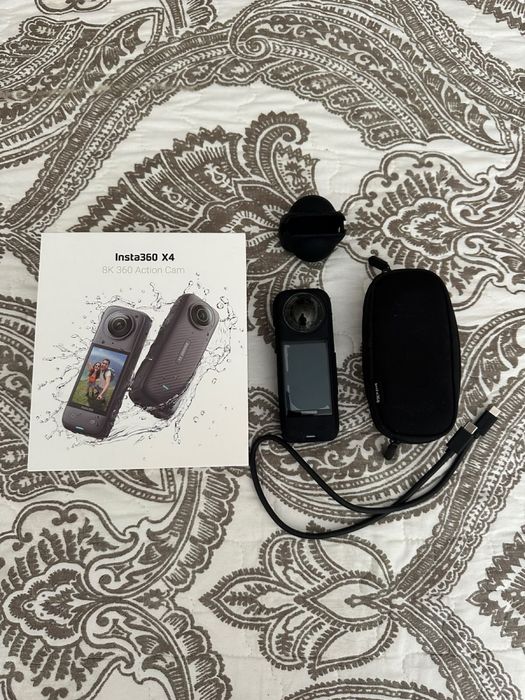 Vendo Insta 360 X4 e acessórios