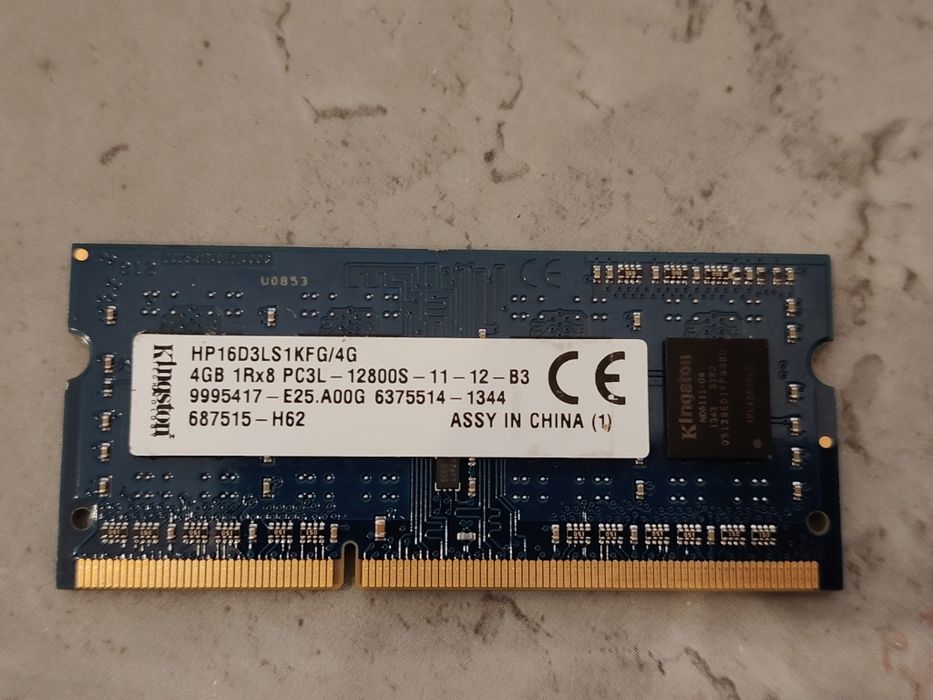 Zamienię kość ram ddr3 sodim 4gb NA dysk twardy 2,5"