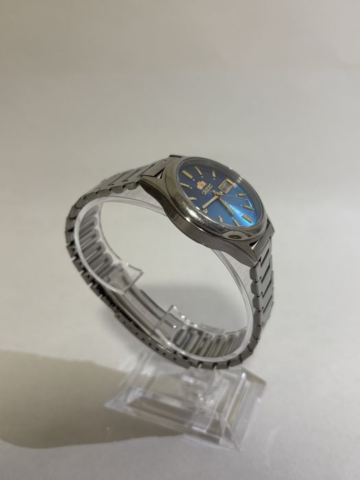 Relógio Orient Crystal Automatic - Azul Sunray - Clássico