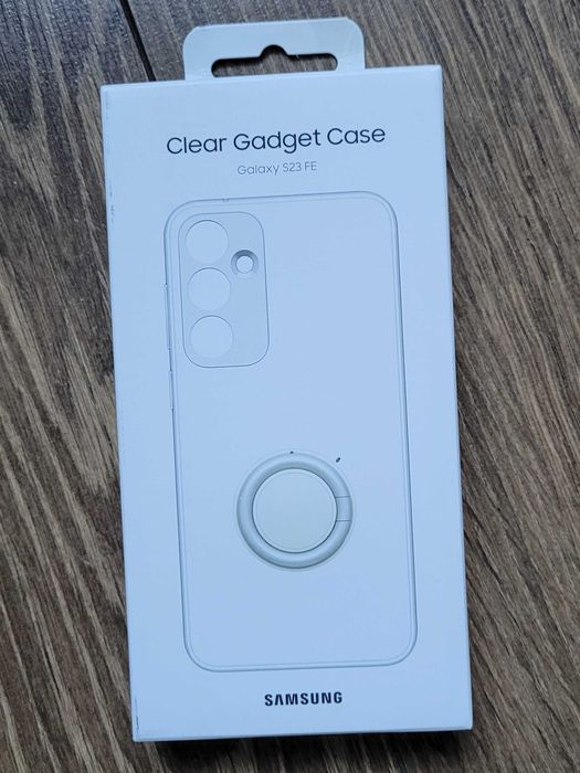 Etui Samsung Clear Gadget Case do Galaxy S23 FE bezbarwne NOWE