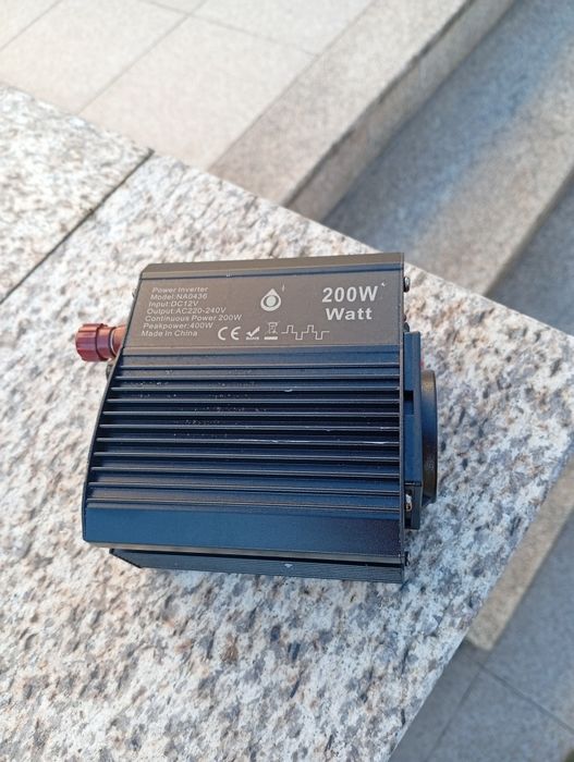 Inversor carro 12v/220v 200w