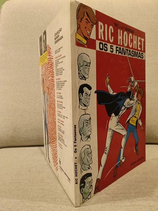 Álbum de BD Ric Hochet - Os 5 Fantasmas
