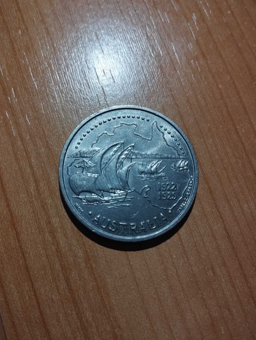 Moeda portuguesa 200 escudos 1995 Austrália 1522/1525