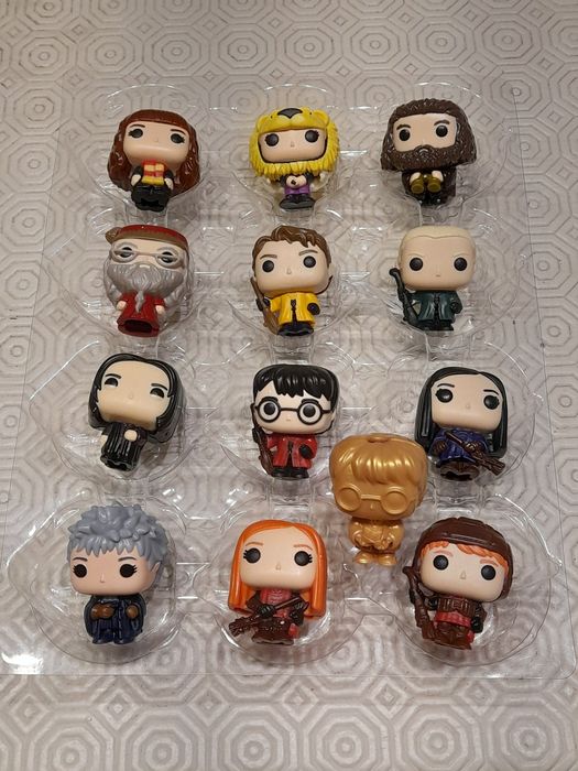 Bonecos Harry Potter Pop Funko kinder Joy Coleção Quidditch Ron,Snape