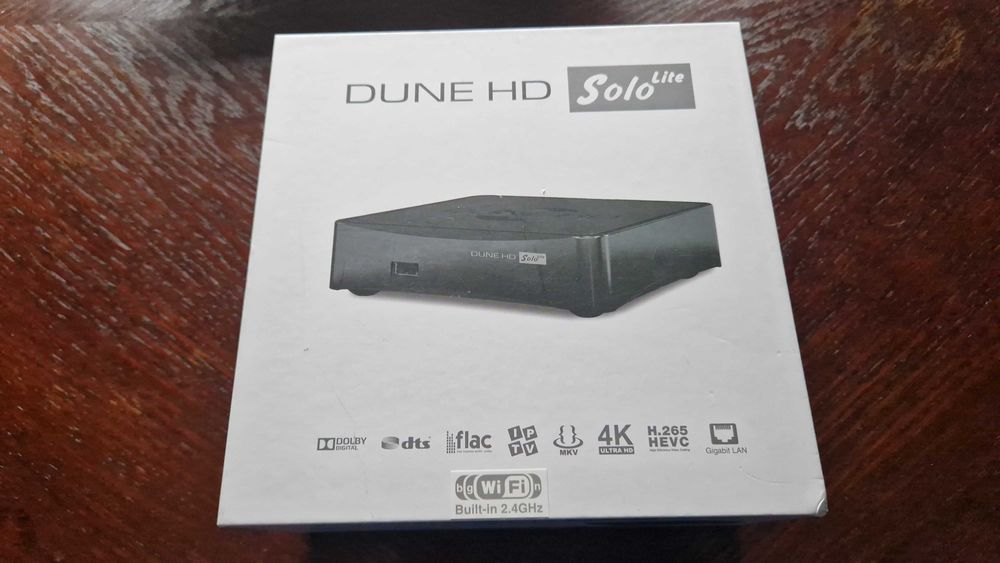 Odtwarzacz sieciowy DunaHD Solo Lite 4K