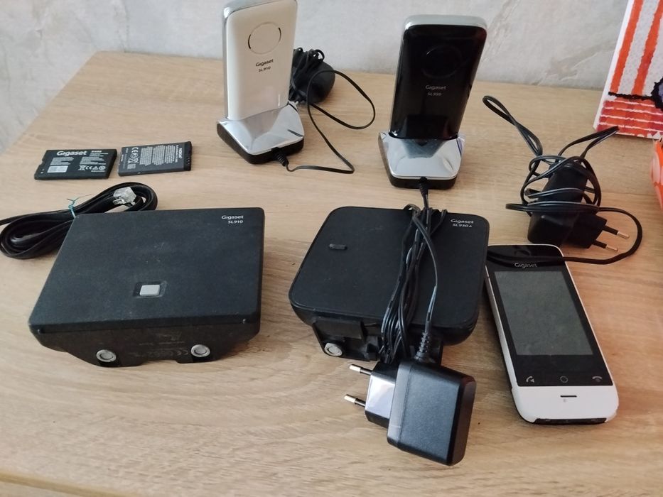 Gigaset sl 910 , 930 . Німецька Ip телефонія бу ЛОТОМ