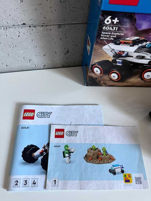 LEGO City 60431 - Kosmiczny łazik i badanie życia w kosmosie