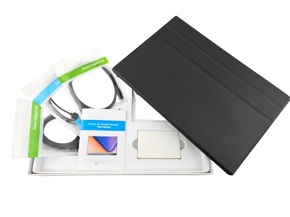 Портативний монітор UPERFECT 16″ 2K IPS HDR (Type-C/HDMI)