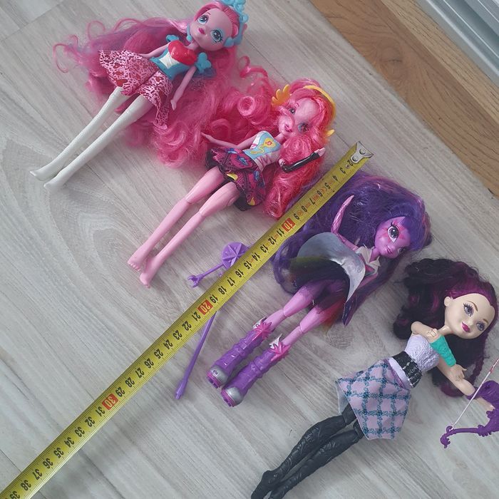 Lalki barbie kucyki pony i monster