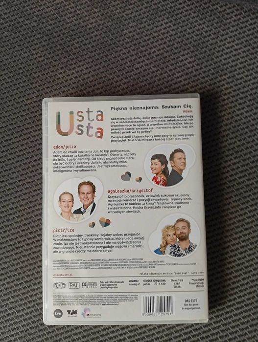 Usta usta - 4 x dvd