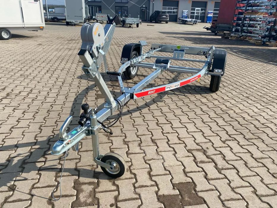 Temared Dostawa Przyczepka Podłodziowa Dmc750kg Łódź Do 4,3M