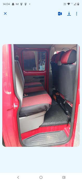 VW  T5. 6 osobowy paka