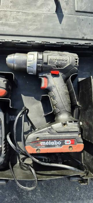 Wkrętarka Metabo z bateriami