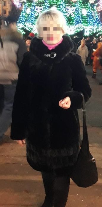 Шуба мутон-норка