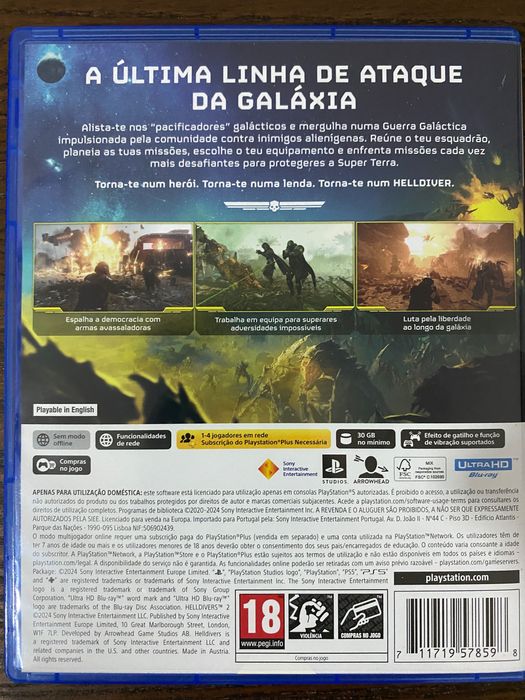 Helldiver 2 ps5 PlayStation