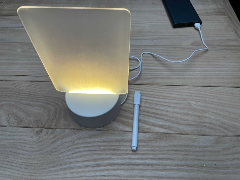 Дощечка з LED підсвіткою та ручкою для малювання