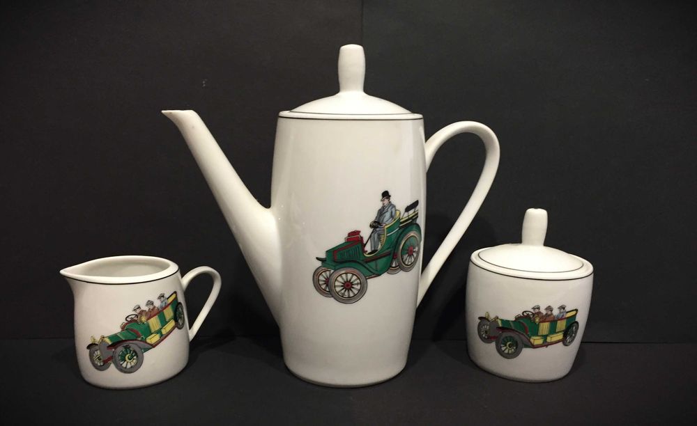 Conjunto de louça de S.P. Coimbra antigo - anos 70/80