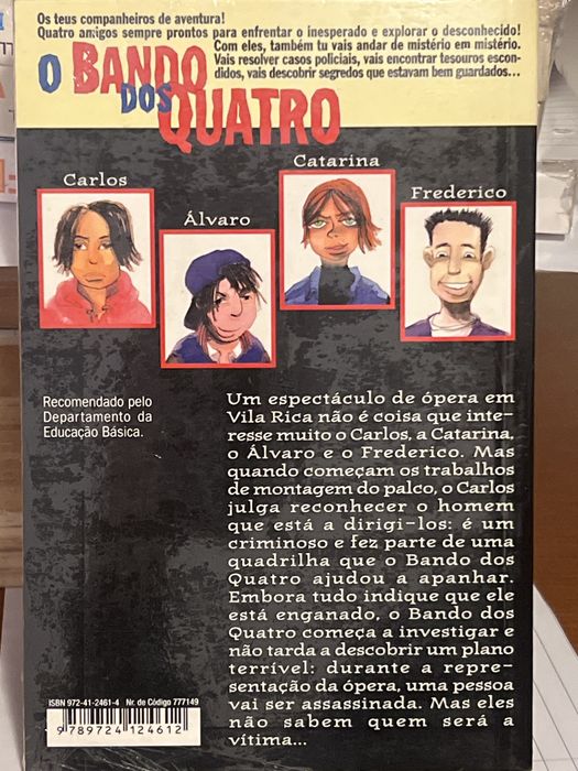 Vendo livro O bando dos 4 - 14