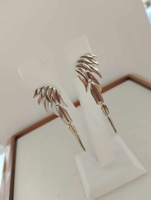 Kolczyki "Skrzydła anioła" srebro 925