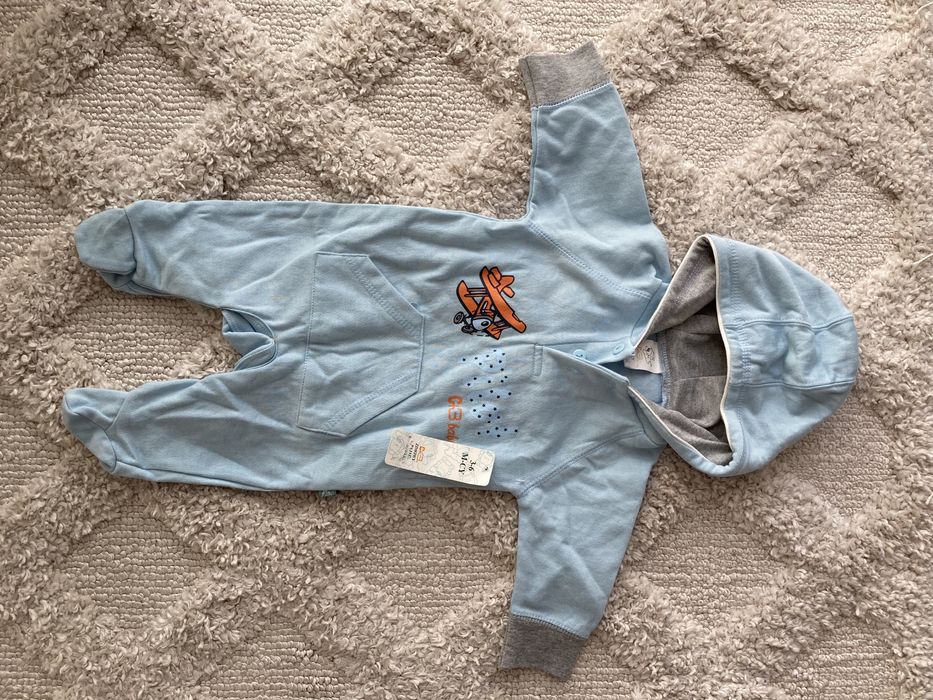 Nowy pajac 62-68 zimowy ocieplany