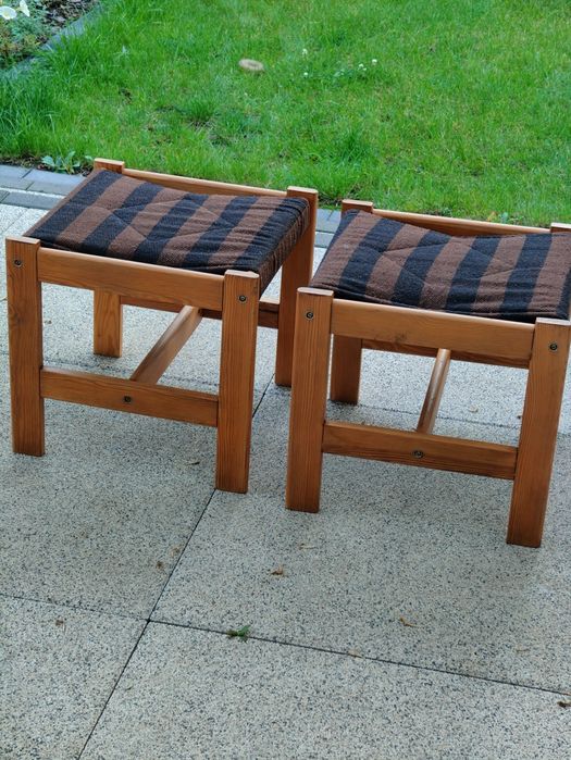 Taborety, pufy PRL