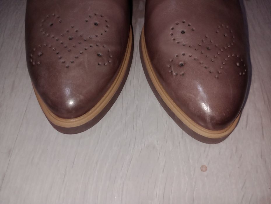 Buty nowe półbuty skórzane Paul Green 40 oxfordy