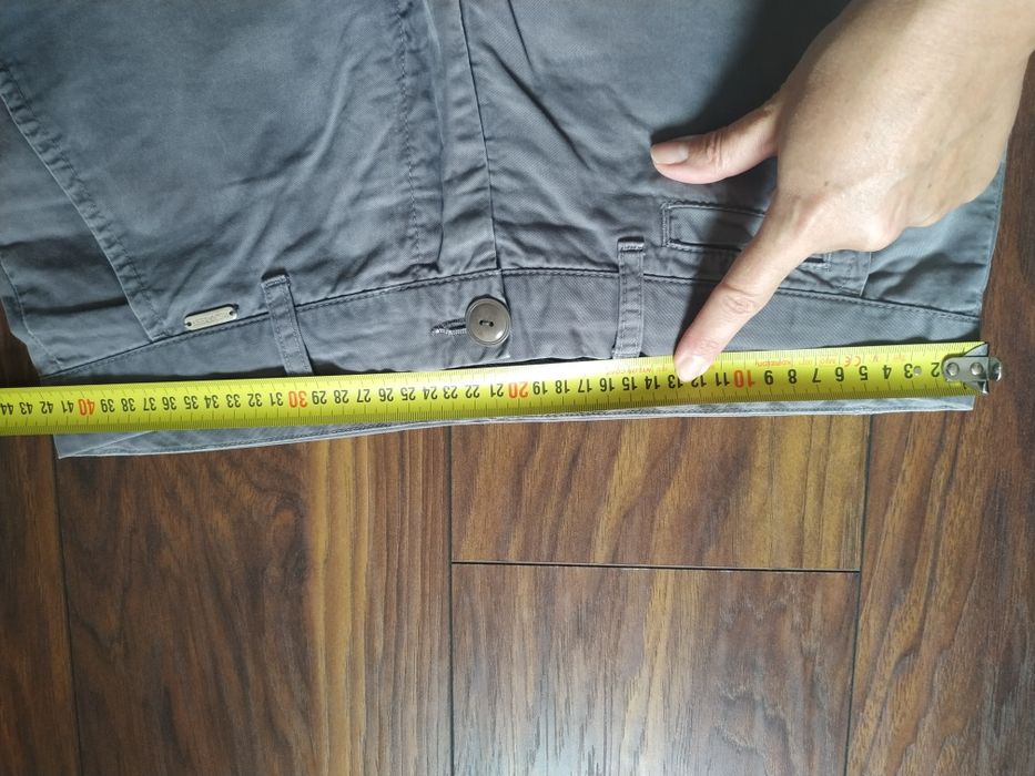 Spodnie chino męskie szare REDGREEN  33/32