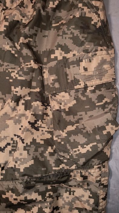 Утеплені тактичні штани Staff waterproof fleece pixel XS