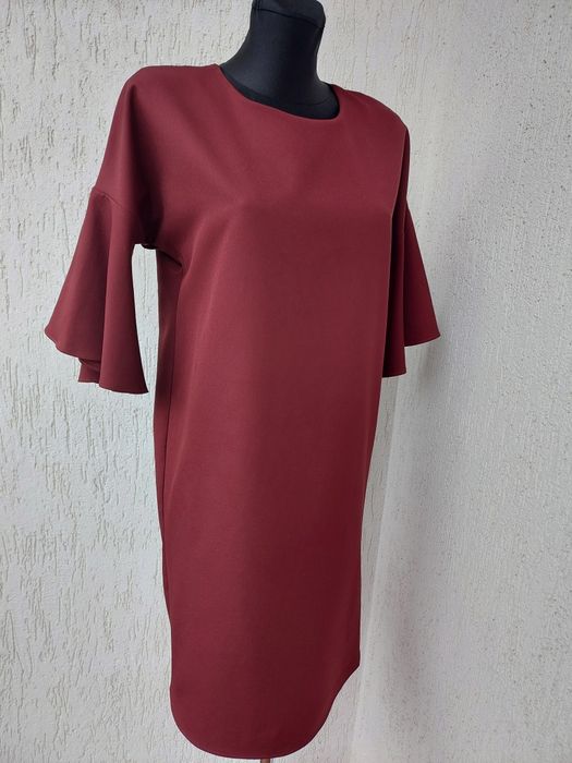 Sukienka śliwkowa COSTES w roz XS/S.