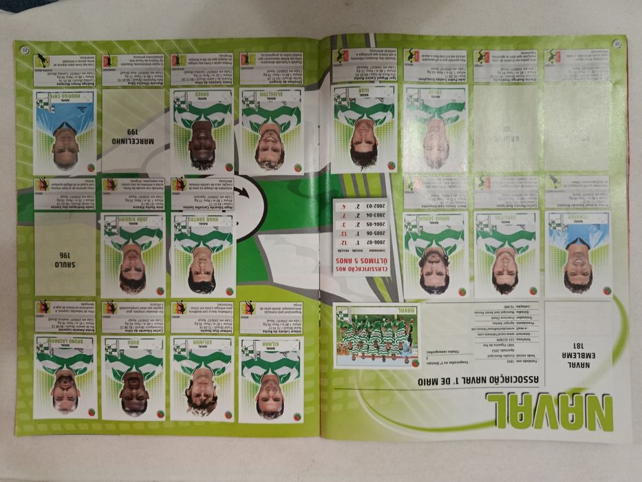 Caderneta de FUTEBOL Superliga 2007/08