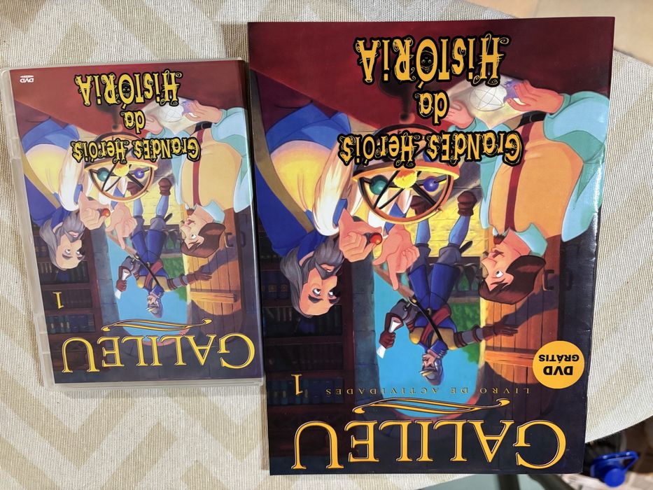 Grandes heróis da história + DVD’s