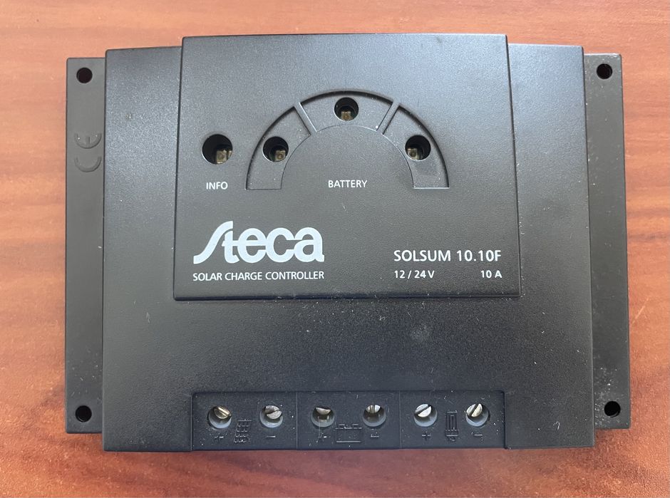 Carregador solar steca 8 e 10A