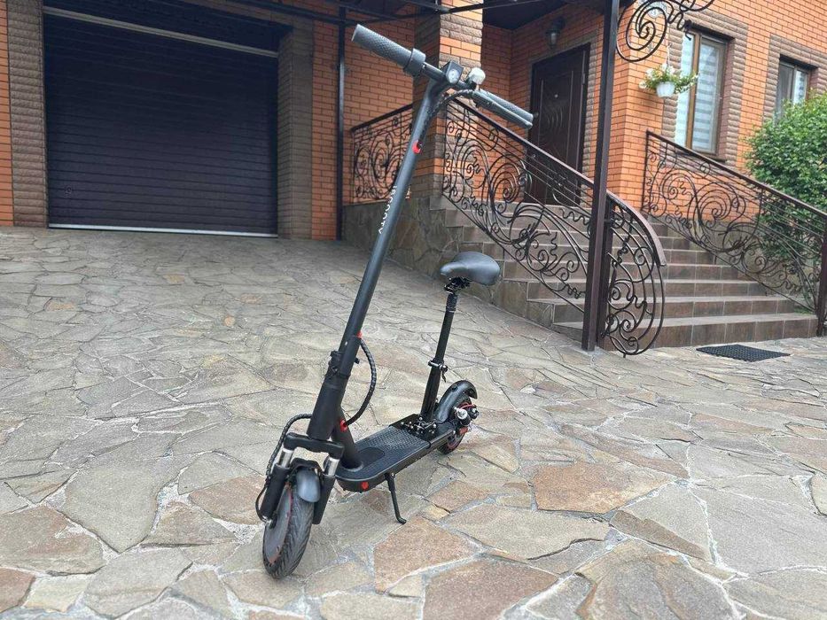 Электросамокат Kugoo M365 500ватт iscooty куго м365 про с сидением *️⃣ Електро самокат електричний з сидынням  g2 g4 м365 елеg2 g4 max master.