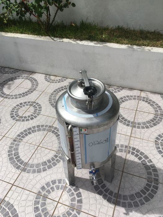 Cuba de inox 30 L de vinho (Nova)