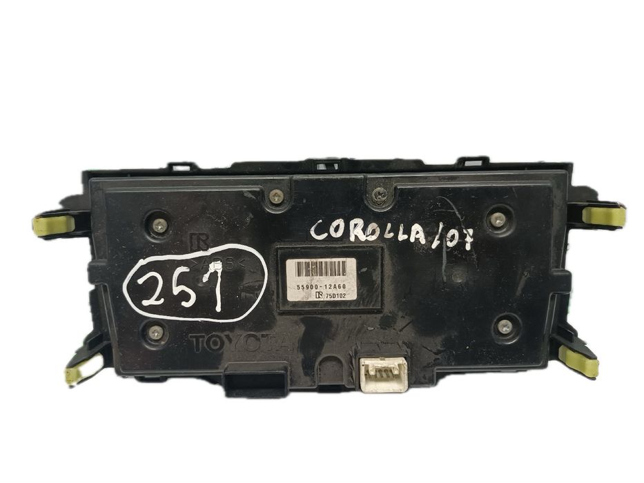 Comando chauffage / sofagem TOYOTA Corolla Sedan (_E15_)