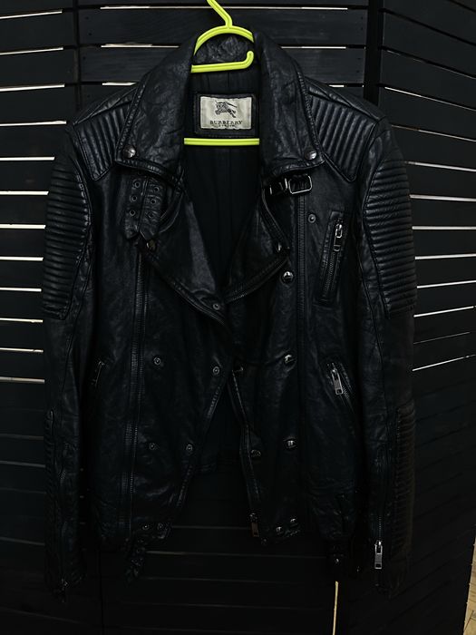 Шкіряна курта Burberry S11