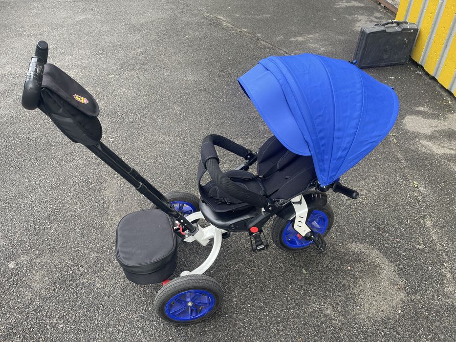 Триколісний велосипед з батьківською ручкою Best Trike для дітей 1-3 роки