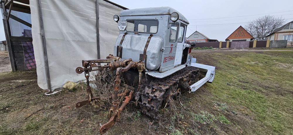 Хтз бульдозер т 74 повністю в робочому стані!