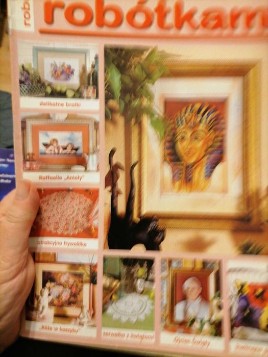 Kram z robótkami-haft-czasopisma