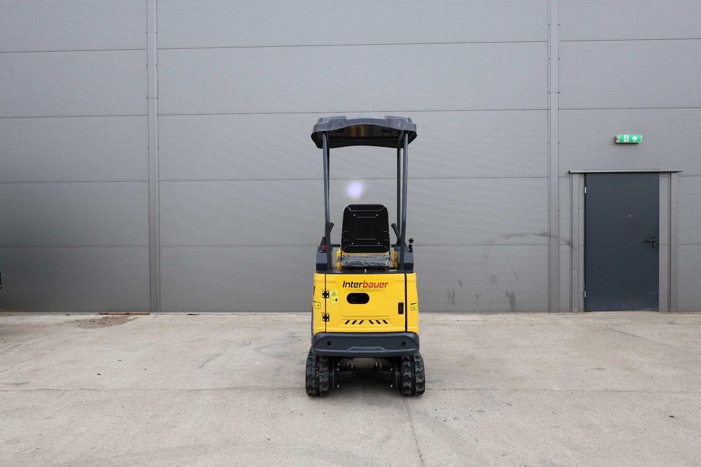 NOWA minikoparka Interbauer IB10JU 1000kg świeca GWARANCJA JOYSTICK'i