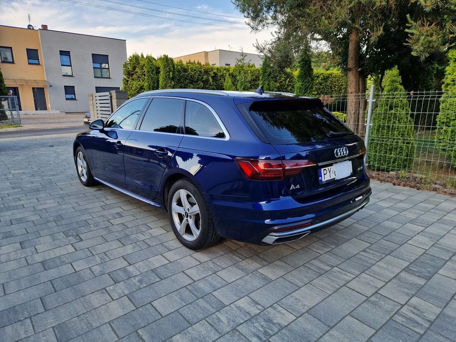 Audi A4 Avant Audi A4 B9 40TDI mHEV 204Km, Matrix, Virtual cockpit, hak, masaże