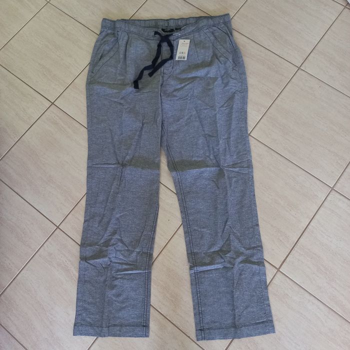 Nowe lniane spodnie męskie- XL