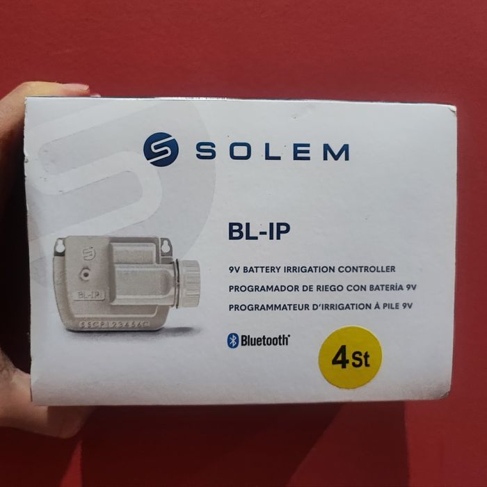 Programador de rega novo