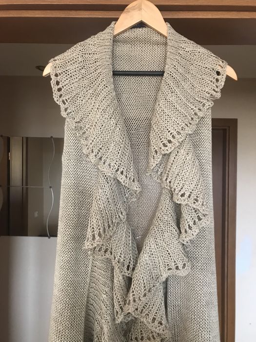 Dluga kamizelka Ralph Lauren 100 % len