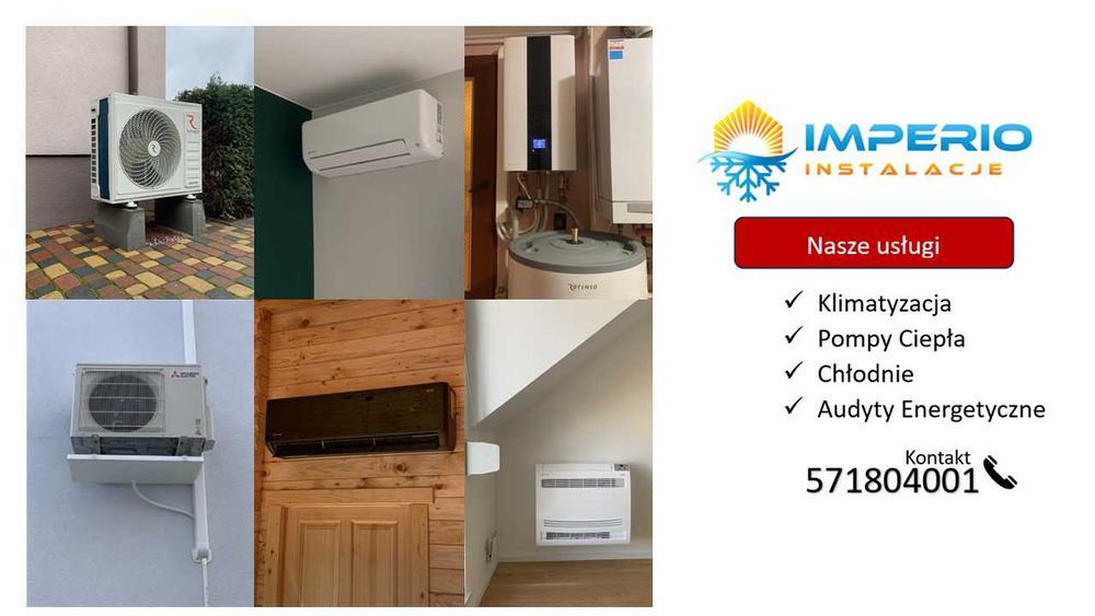 Klimatyzacja Kaisai FLY 2,6kW z montażem