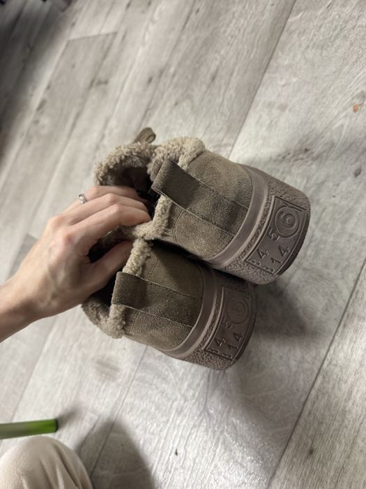 Кеды теплые.
