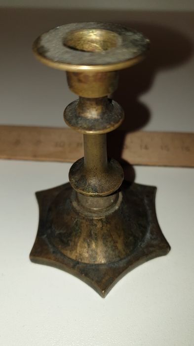 Два подсвечника,  старинные.