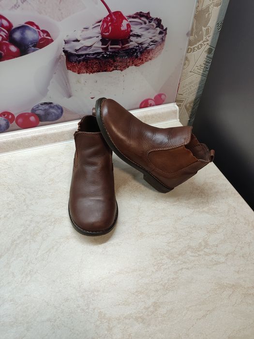 Шкіряні Ботинки, черевики Zara р. 30 (18,5см)