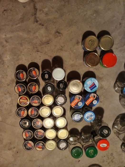 Банка с крышкой. Разные стеклянные банки