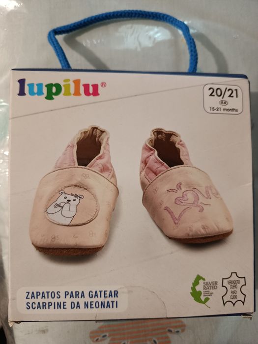 Sapatos de gatinhar (tam. 20-21)